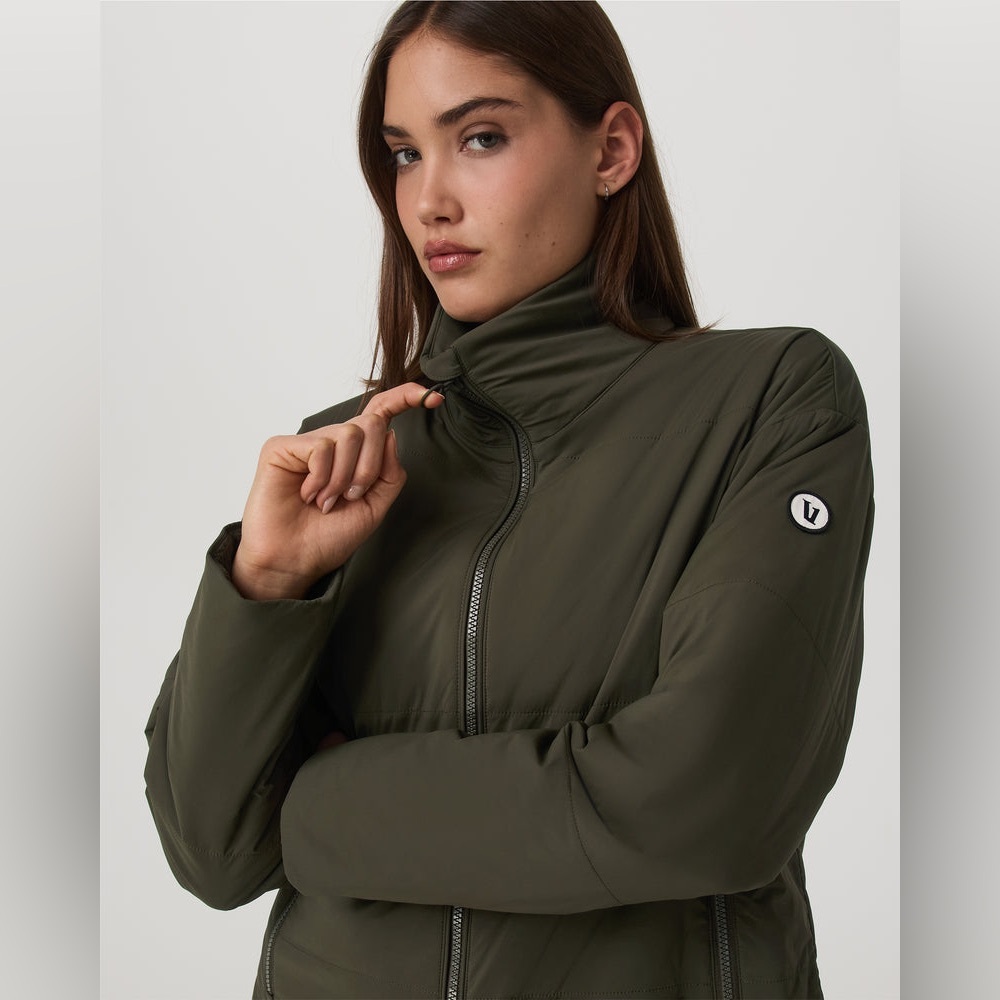 Vuori Olive Green Women's Jacket - Picture 6 of 7